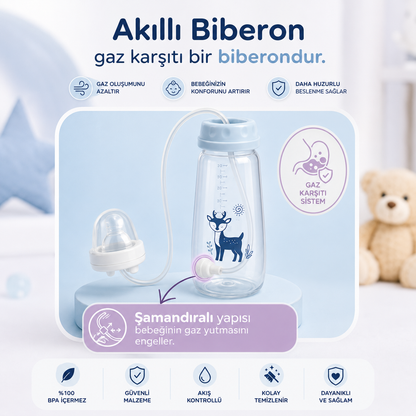 BabyJoy™ Akıllı Biberon Seti (PP)