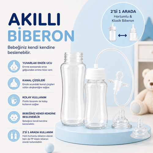 BabyJoy™ Akıllı Biberon Seti (PP)